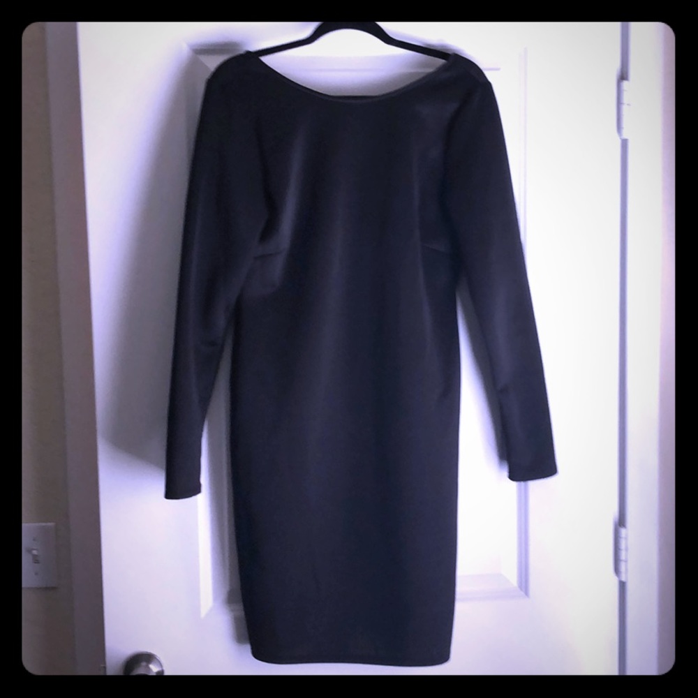 Black Kardashian Body Contour Dress